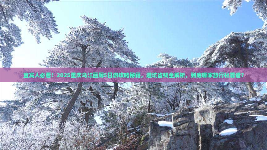 宜宾去重庆乌江画廊旅行社