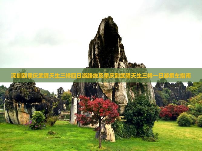 深圳到重庆武隆天生三桥四日游