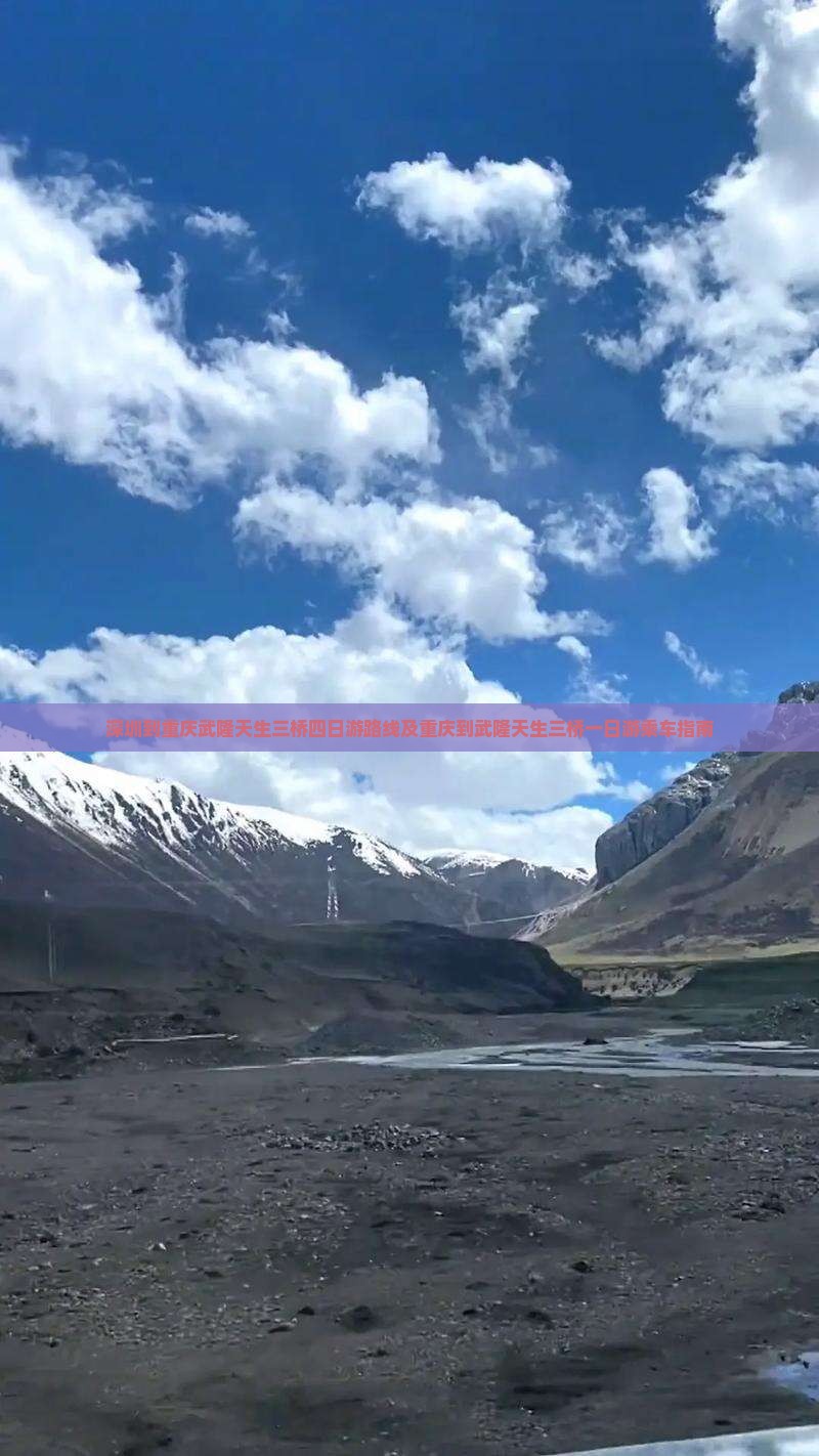 深圳到重庆武隆天生三桥四日游