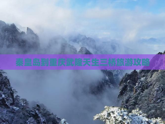 秦皇岛到重庆武隆天生三桥哪里玩