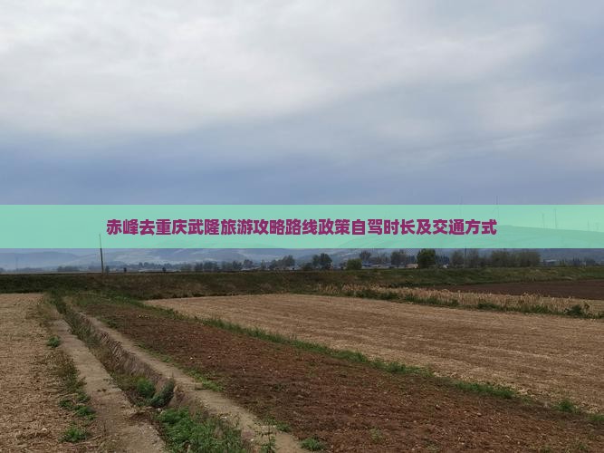 赤峰去重庆武隆旅游