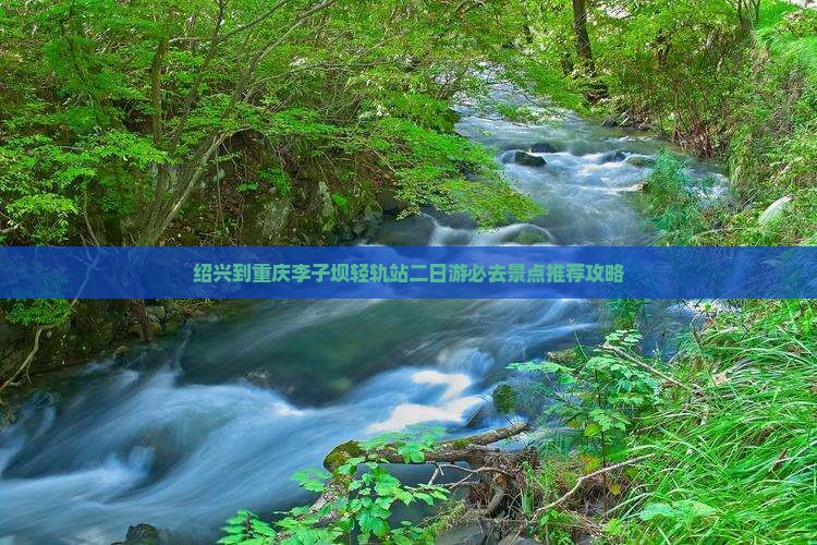 绍兴到重庆李子坝轻轨站二日游