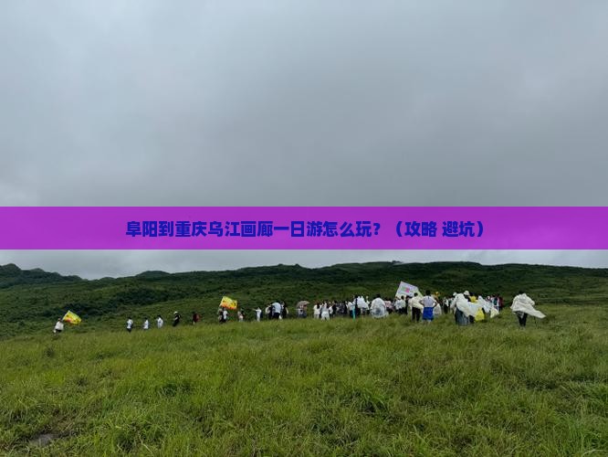 阜阳到重庆乌江画廊一日