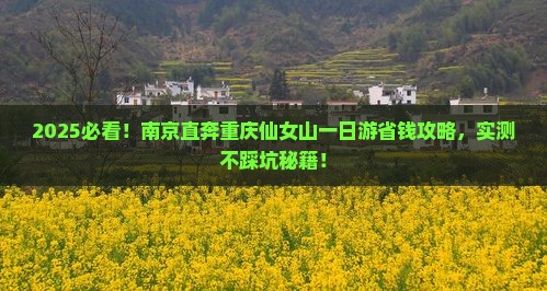 南京去重庆仙女山一日