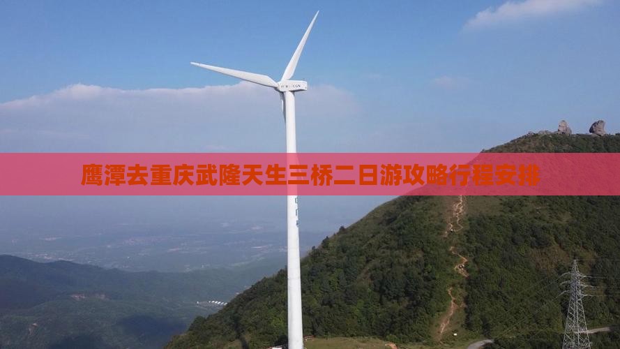 鹰潭去重庆武隆天生三桥二日游