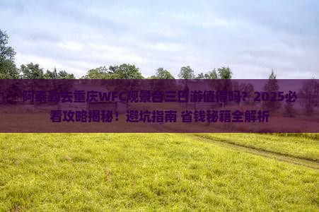 阿泰勒去重庆wfc观景台三日游