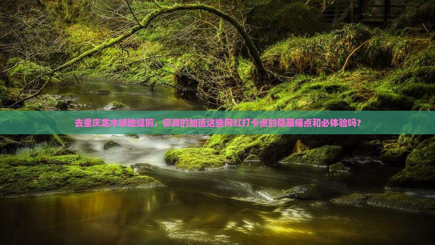 朝阳去重庆龙水峡地缝必去地
