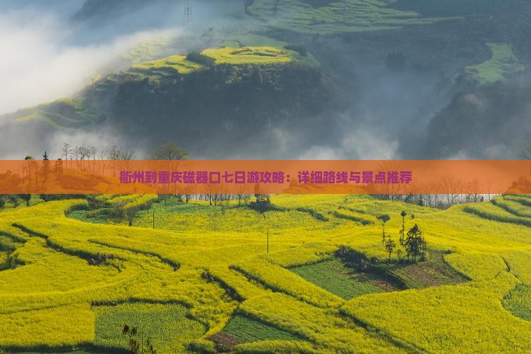 衢州到重庆磁器口七日游