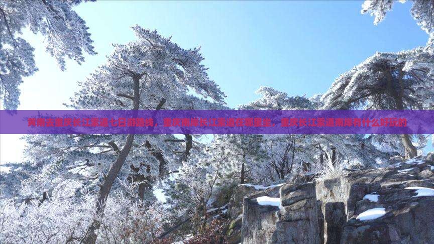 黄南去重庆长江索道七日游