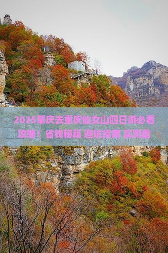 肇庆去重庆仙女山四日游