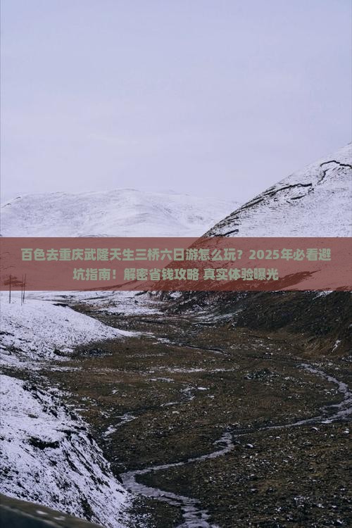 百色去重庆武隆天生三桥六日游