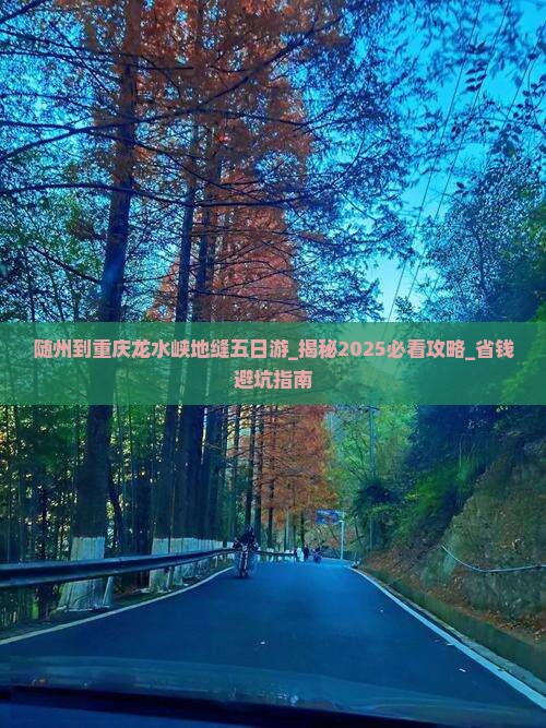 随州到重庆龙水峡地缝五日游