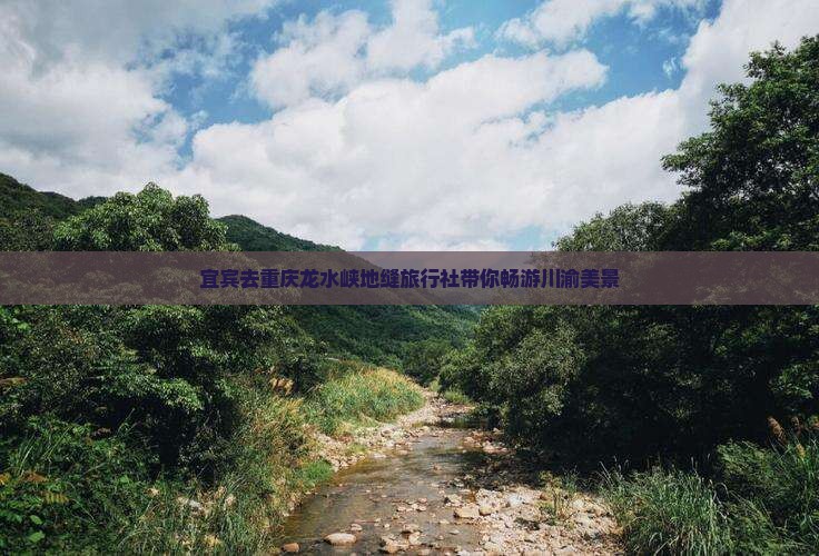 宜宾去重庆龙水峡地缝旅行社