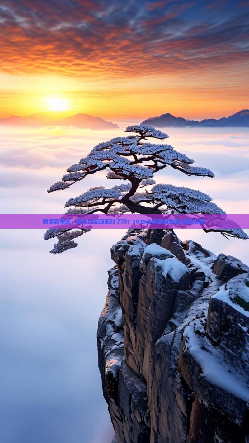 思茅到重庆旅游小吃