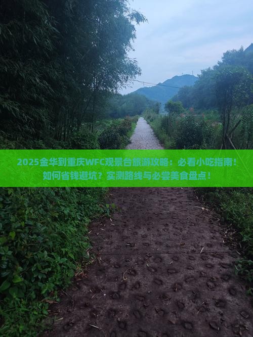 金华到重庆wfc观景台旅游小吃