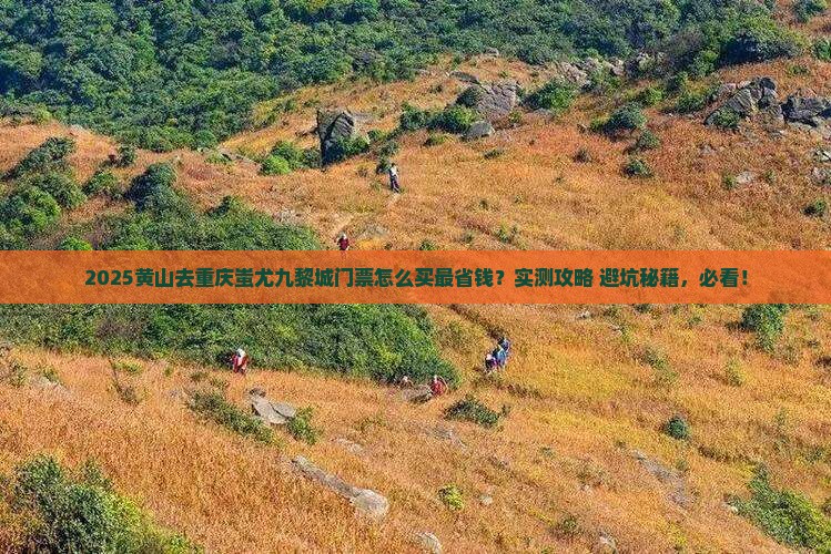 黄山去重庆蚩尤九黎城门票