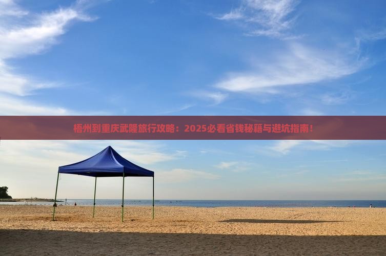 梧州到重庆武隆旅行社