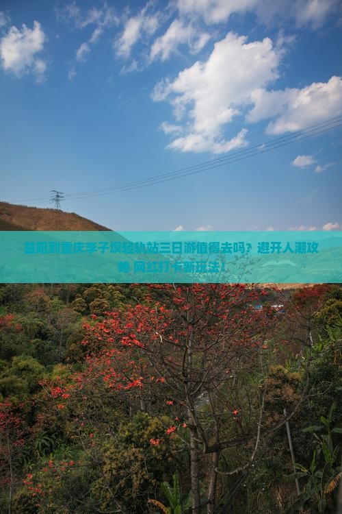 益阳到重庆李子坝轻轨站三日游