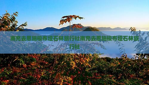 南充去恩施梭布垭石林旅行社