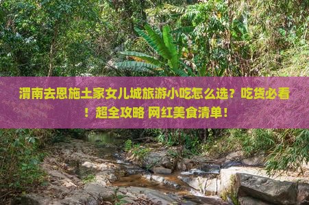 渭南去恩施土家女儿城旅游小吃