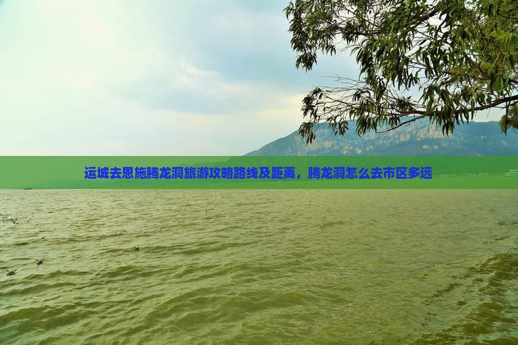 运城去恩施腾龙洞旅游