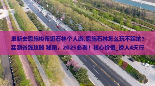 阜新去恩施梭布垭石林个人游