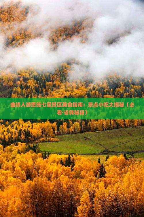 曲靖去恩施七星寨旅游小吃