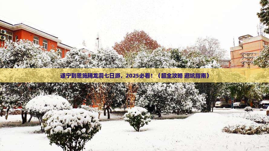 遂宁去恩施腾龙洞七日游