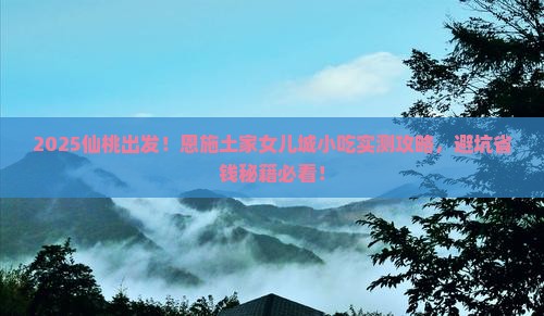 仙桃去恩施土家女儿城旅游小吃