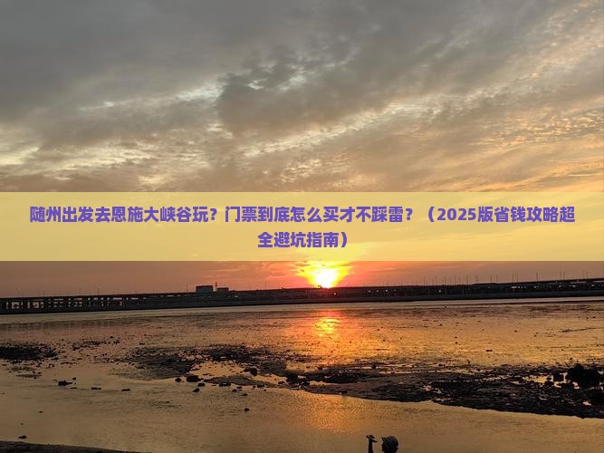 随州去恩施大峡谷门票