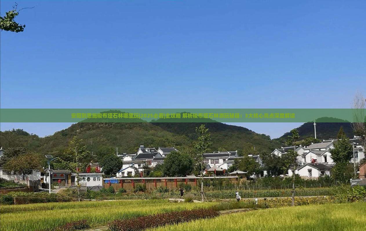 安阳到恩施梭布垭石林哪里玩