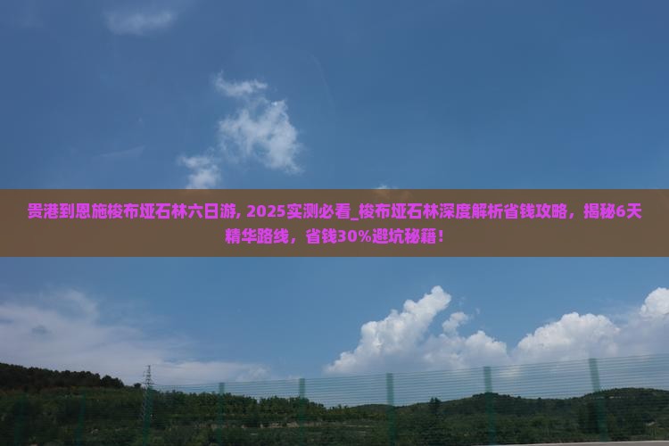 贵港到恩施梭布垭石林六日游