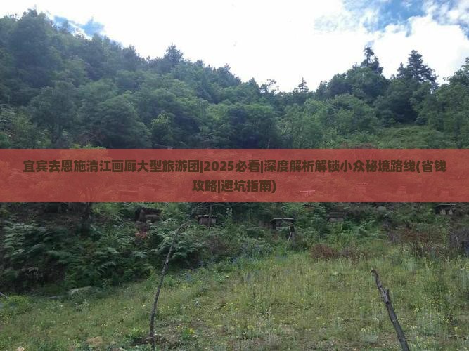 宜宾去恩施清江画廊大型旅游团