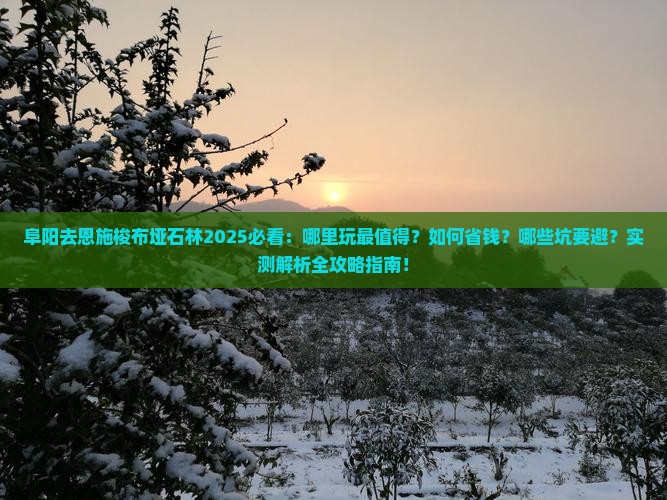阜阳去恩施梭布垭石林哪里玩