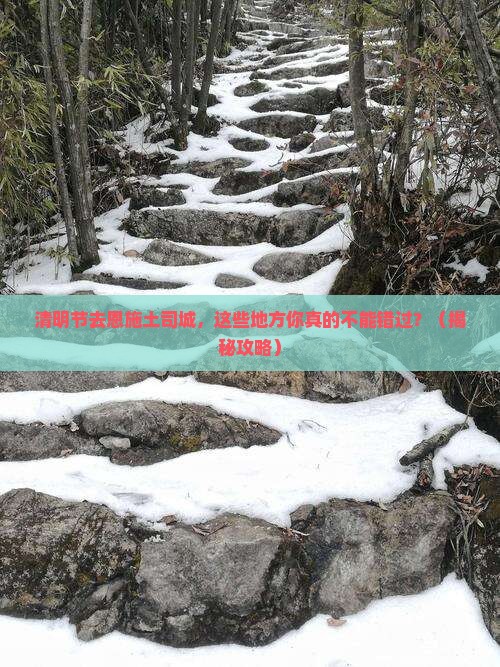 清明节到恩施土司城必去地