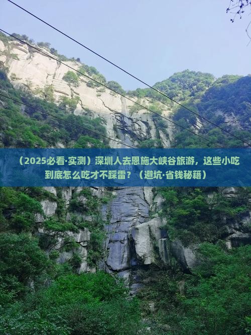 深圳去恩施大峡谷旅游小吃