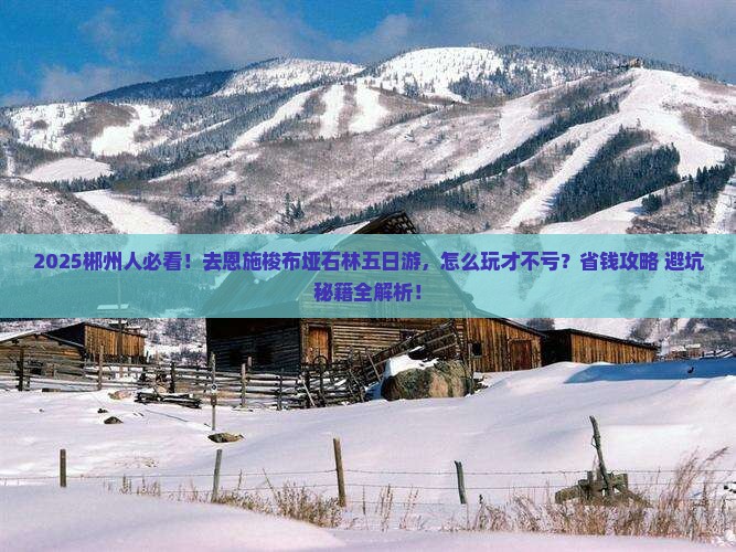 郴州到恩施梭布垭石林五日游
