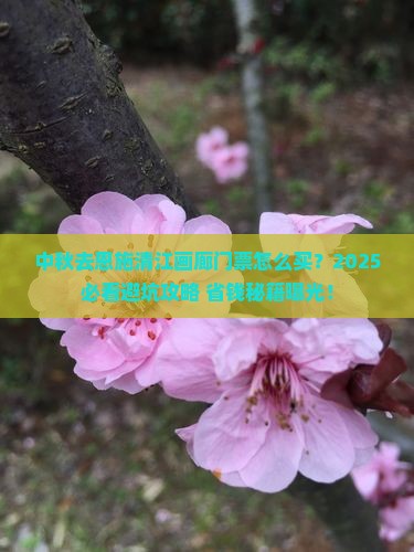 中秋节到恩施清江画廊门票