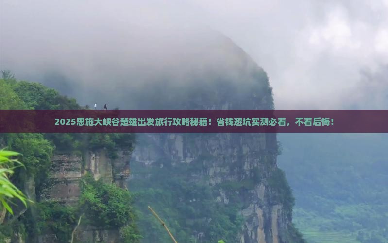 楚雄去恩施大峡谷旅行社