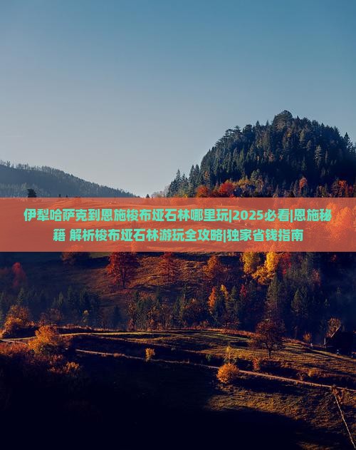 伊犁哈萨克到恩施梭布垭石林哪里玩