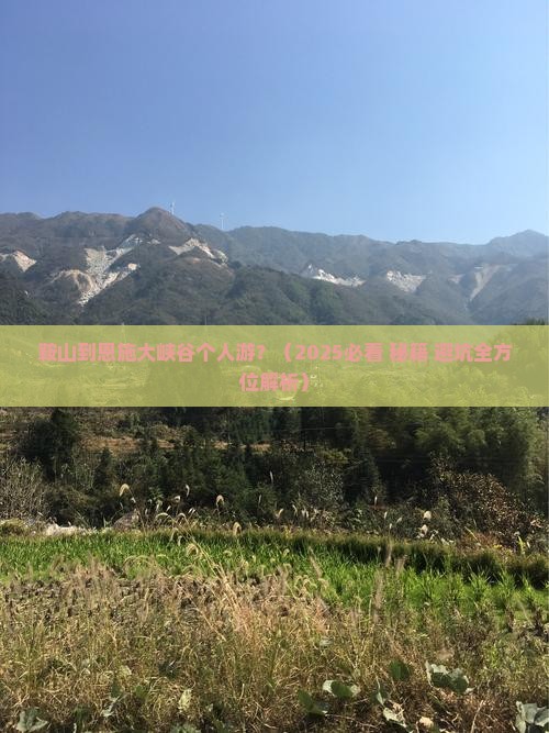 鞍山到恩施大峡谷个人游