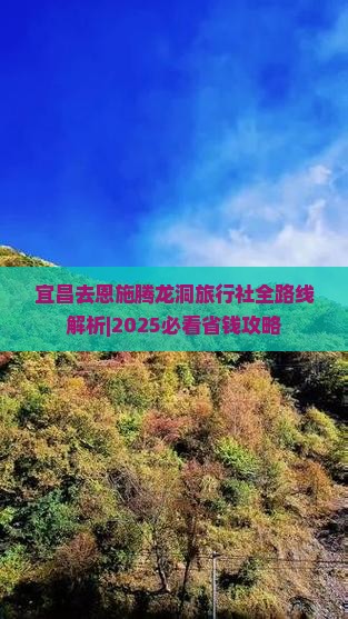 宜昌去恩施腾龙洞旅行社