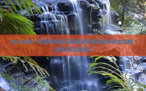 春节到恩施梭布垭石林旅游小吃