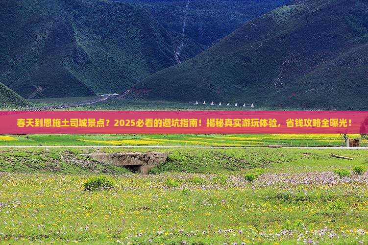 春天到恩施土司城景点
