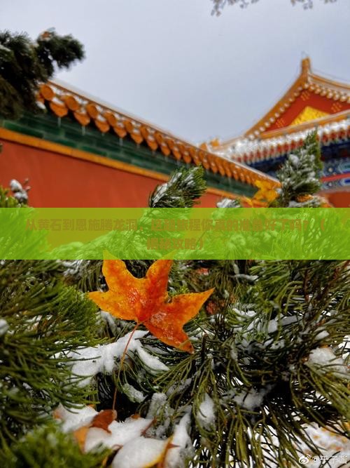 黄石到恩施腾龙洞必去地