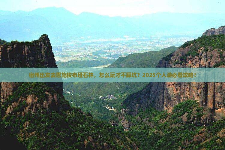 宿州去恩施梭布垭石林个人游