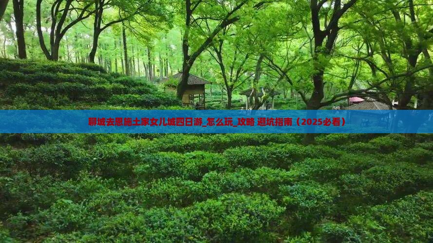 聊城去恩施土家女儿城四日游