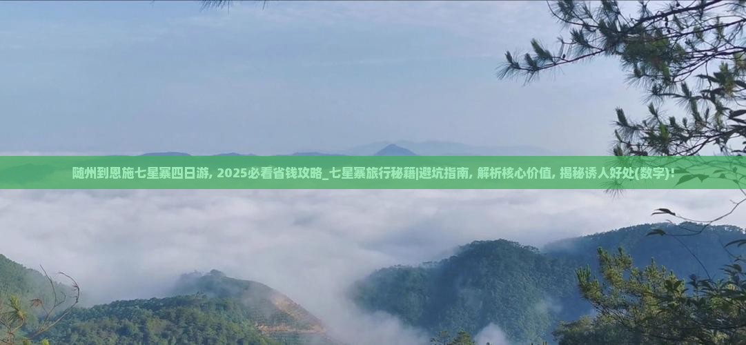 随州到恩施七星寨四日游