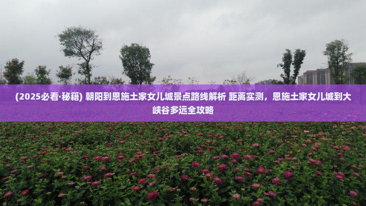 朝阳到恩施土家女儿城景点