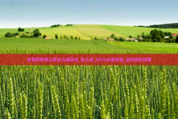 长葛到恩施土家女儿城景点